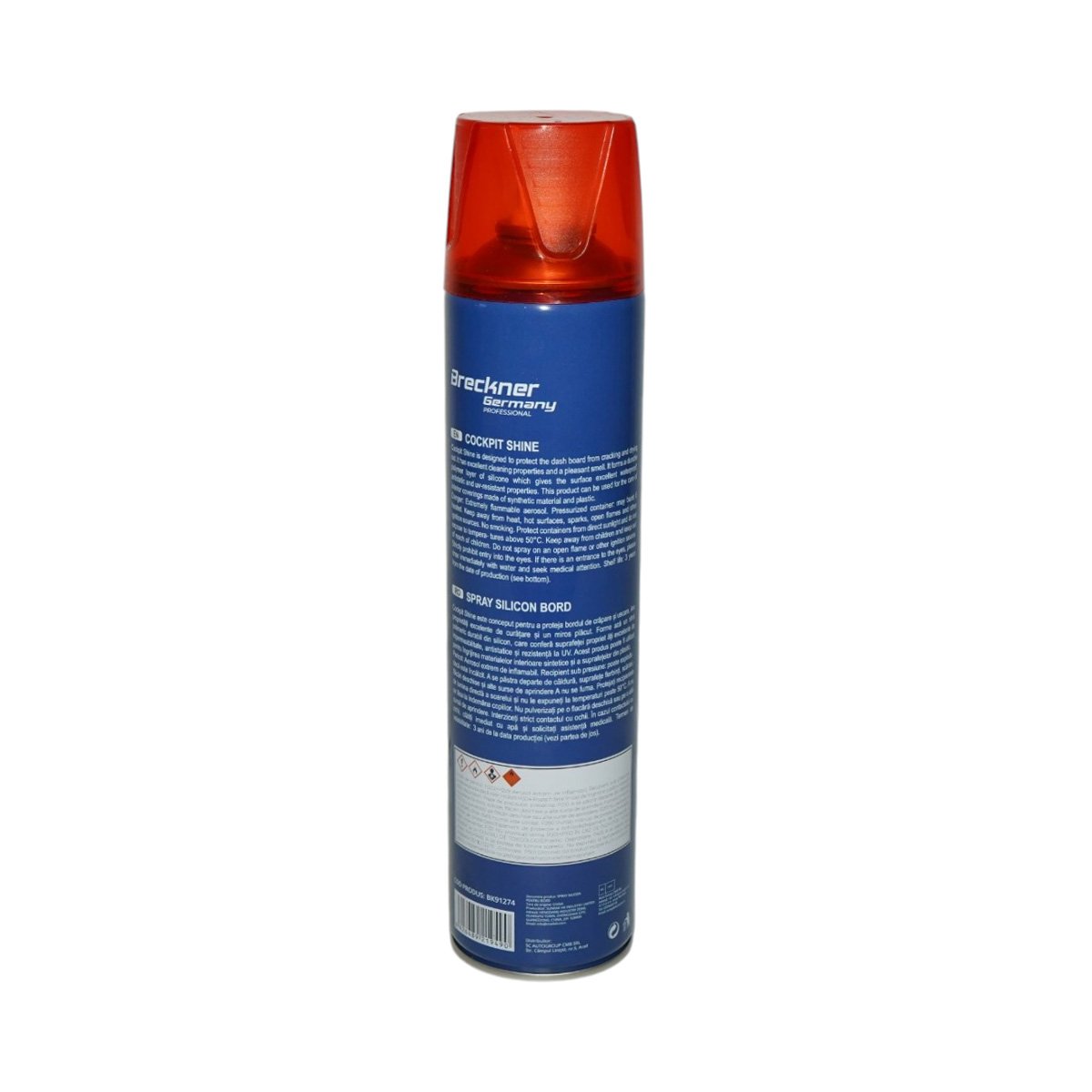 Szilikon műszerfal spray antisztatikus eper illattal 650ml Breckner Germany