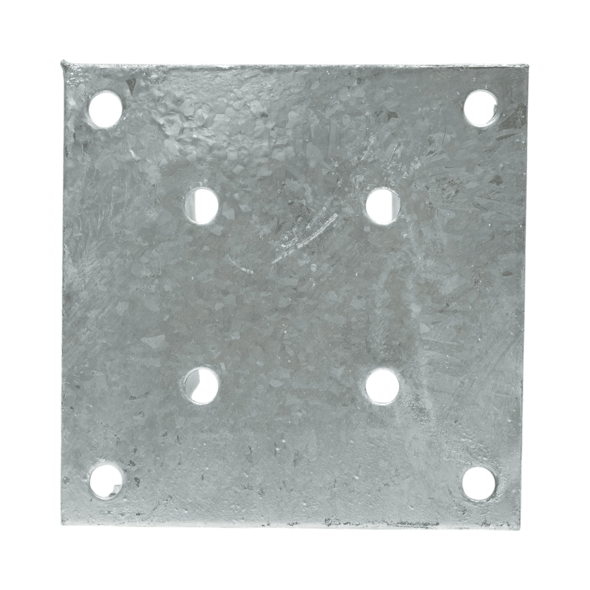 Négyszögletes oszlop tartója 81x81x150mm, 2mm vastag, horganyzott acélból