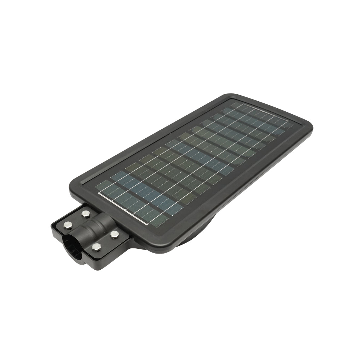 Napelemes LED-es közvilágítási lámpa 150W, IP65, 6500K, napelemmel, mozgásérzékelővel, távirányítóval, oszlopra szerelhető Breckner Germany