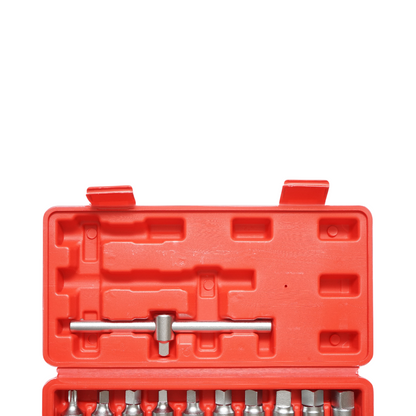 Olajfürdő fúvókakulcs készlet négyzetprofil, hatlapos, torx 21 darab Breckner Germany