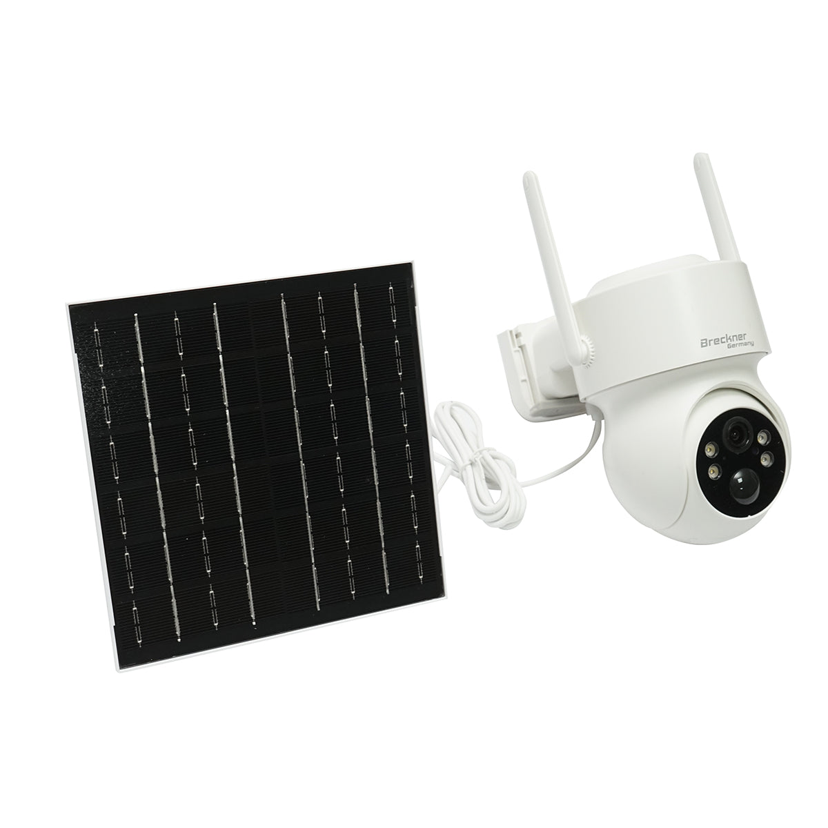 4 MP megfigyelő kamera 5W-os napelemmel, 18650-es gyorstöltő akkumulátorral, WIFI 2,4 GHz, 360 fokos PTZ PTZ forgatható mozgásérzékelővel, emberi PIR érzékeléssel, riasztással, éjjellátással és iCSee alkalmazással.