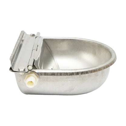 Breckner Germany rozsdamentes acél birka itató állandó szintszabályozóval 2.5L 250x240x100mm és 750mm tömlőmenettel 1/2 Breckner Germany