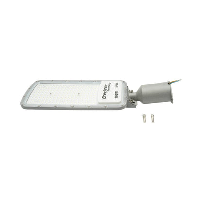 LED közúti világítólámpa 100W, 100-265V, 6500K, 11000lm oszlopra szerelhető 470x155x25mm IP66 Breckner Germany