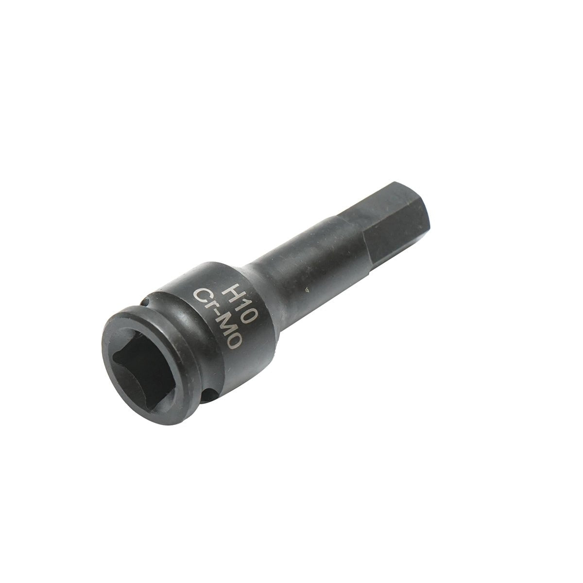 Ütőcsavarkulcs, hatlapú H10, 60 mm, négyzetes 3/8 Cr-Mo