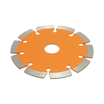 Gyémánt szegmentált tárcsa 125x22.23mm, szegmens 10mm téglához, betonhoz, falazathoz, falazathoz, csavarokhoz, kőhöz Breckner Germany