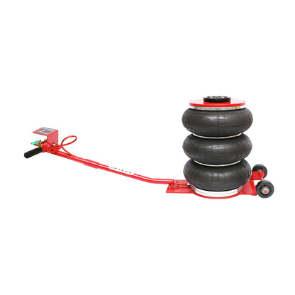 Professzionális pneumatikus emelő 145-400mm légpárnával, üzemi nyomás 8-12Bar. maximális terhelés 5T Breckner Germany