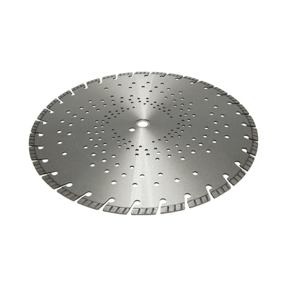 Turbó szegmentált gyémánt szegmentált tárcsa 450x30mm, szegmens 10mm vasbetonhoz, járdalapokhoz, betontömbökhöz, kemény kőhöz Breckner Germany