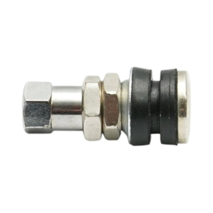 Tubeless kerékcsap fém króm 32.5mm VAMD161 32.5mm motorkerékpárokhoz, robogókhoz és elektromos rollerekhez