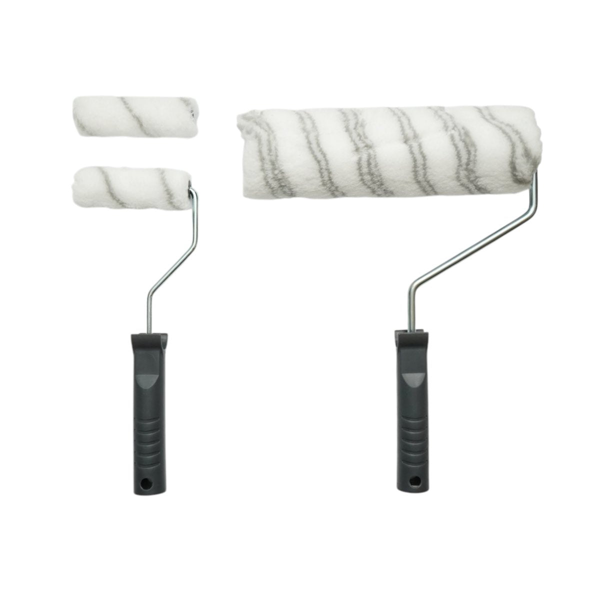Festés és meszelés szett poliészter trafaretekkel 10cm, 25cm, 4 ecset, spatula, keverő, festéktálca, rács, védőfólia, vágó 15 részes Breckner Germany
