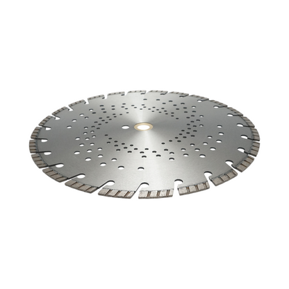 Gyémánttárcsa turbó szegmentált 350x30mm, szegmens 10mm vasbetonhoz, járdalapokhoz, betonblokkokhoz, kemény kőhöz Breckner Germany