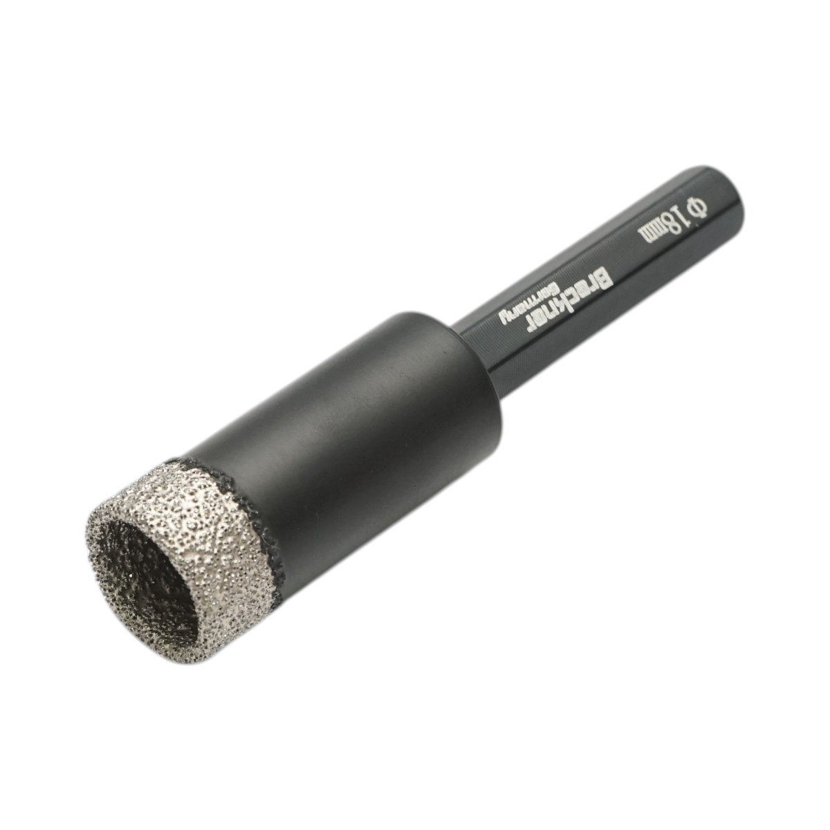 Gyémántozott fúrófej 18x80mm, 1/4 hatszögletű befogás kerámialap, márvány, gránit Breckner Germany