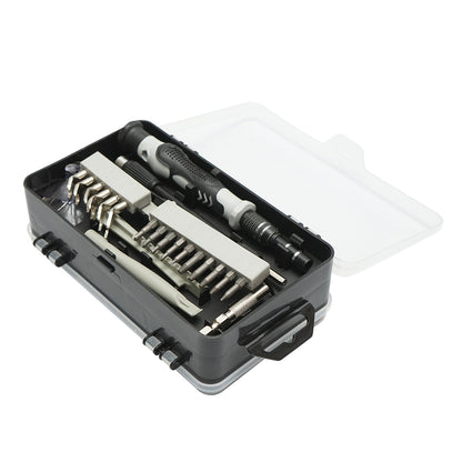 Precíziós csavarhúzó készlet bitek, torx, kereszt, hatszögletű, elektronika 139 db