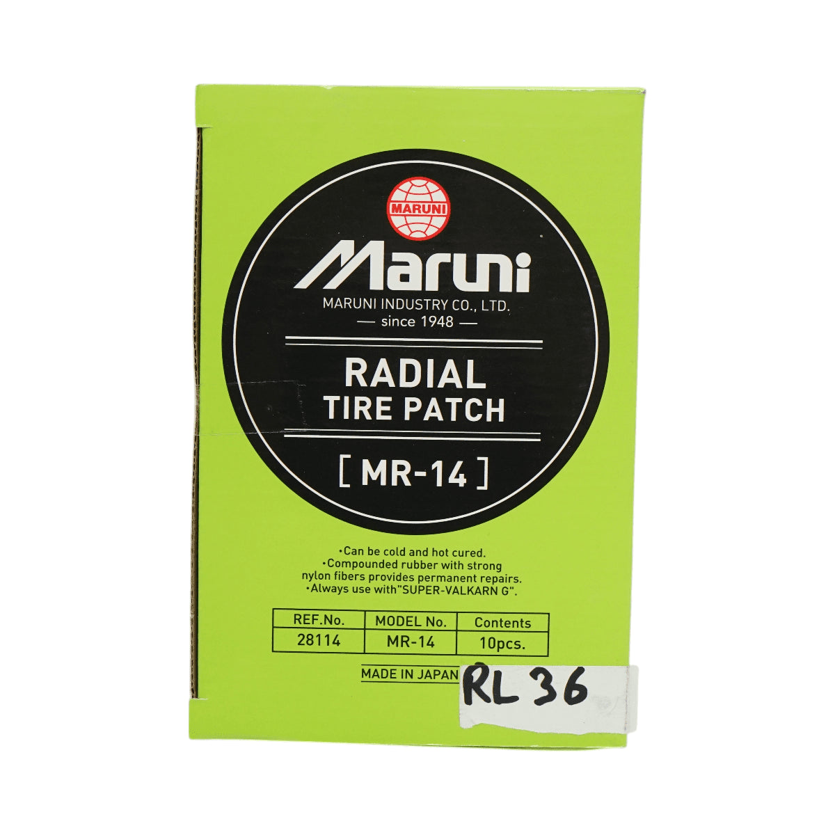 Radiális gumiabroncs vulkanizációs javítófoltok 82x130mm MR-14 Barna, gyártási hely: Japán