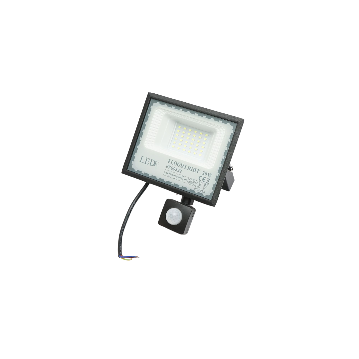 LED reflektor 30W, 220V, 6500K, IP65 mozgásérzékelővel Breckner Germany