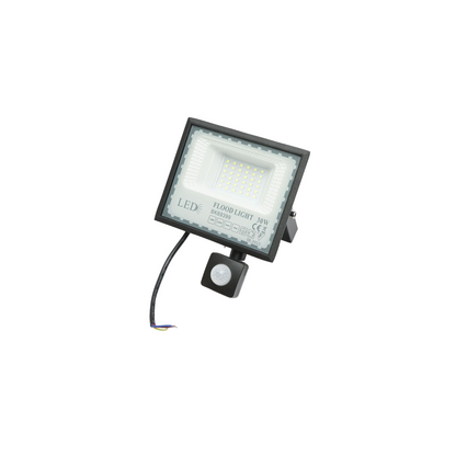 LED reflektor 30W, 220V, 6500K, IP65 mozgásérzékelővel Breckner Germany