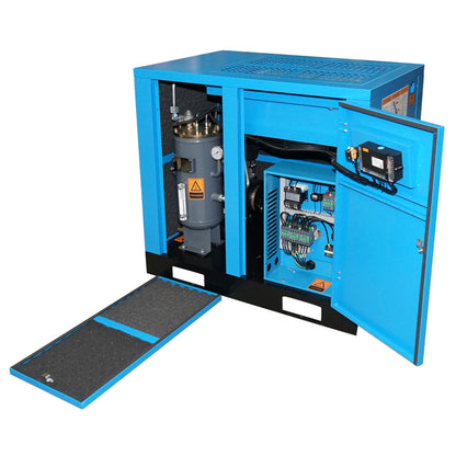 Csavarkompresszor 11KW/ 15CP, 1,5mc/min szárítóval Breckner Germany