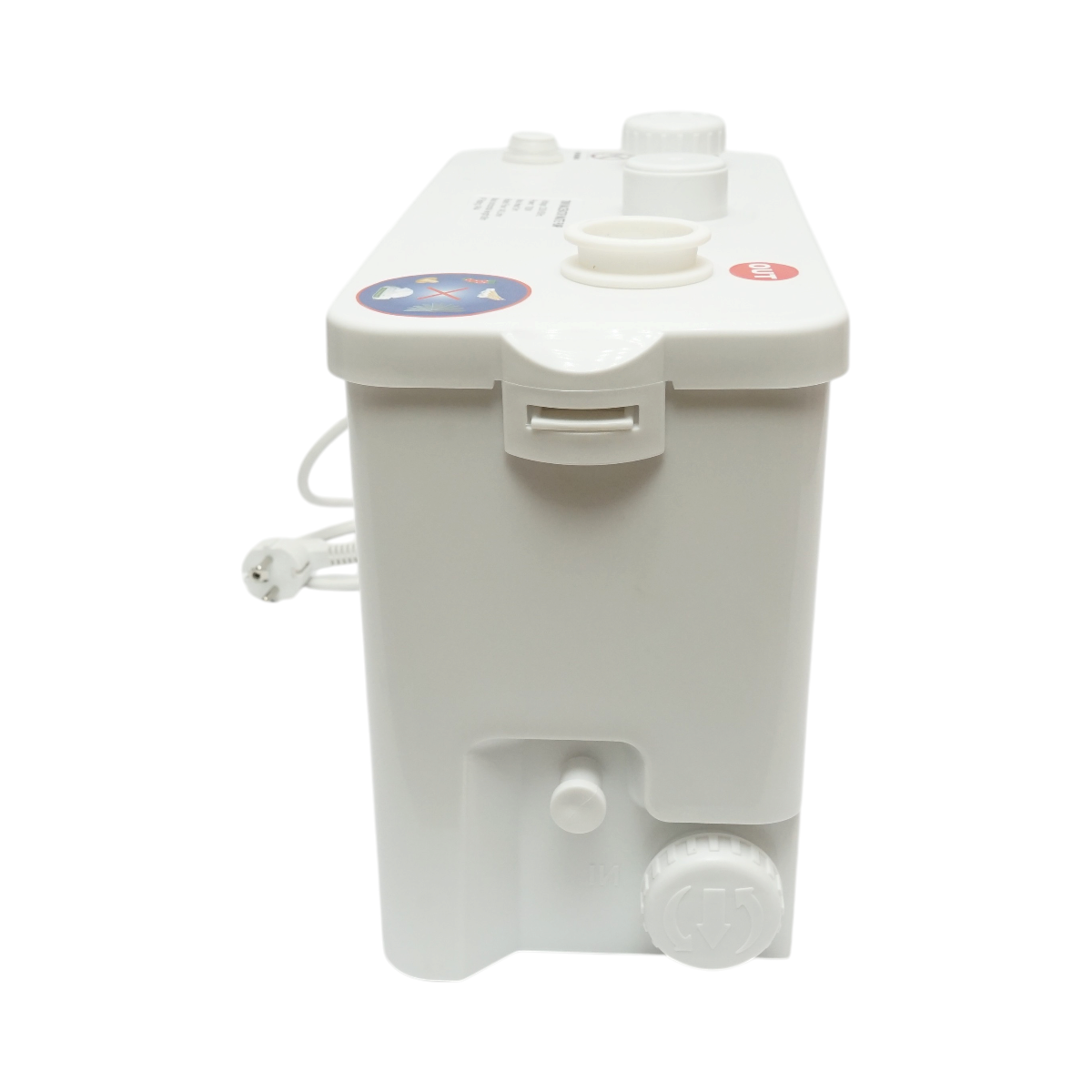 Pompa macerator szennyvíz 700W, 220V, teljesítmény 8400 L/h, emelési magasság 9m, vízszintes 90m IP44