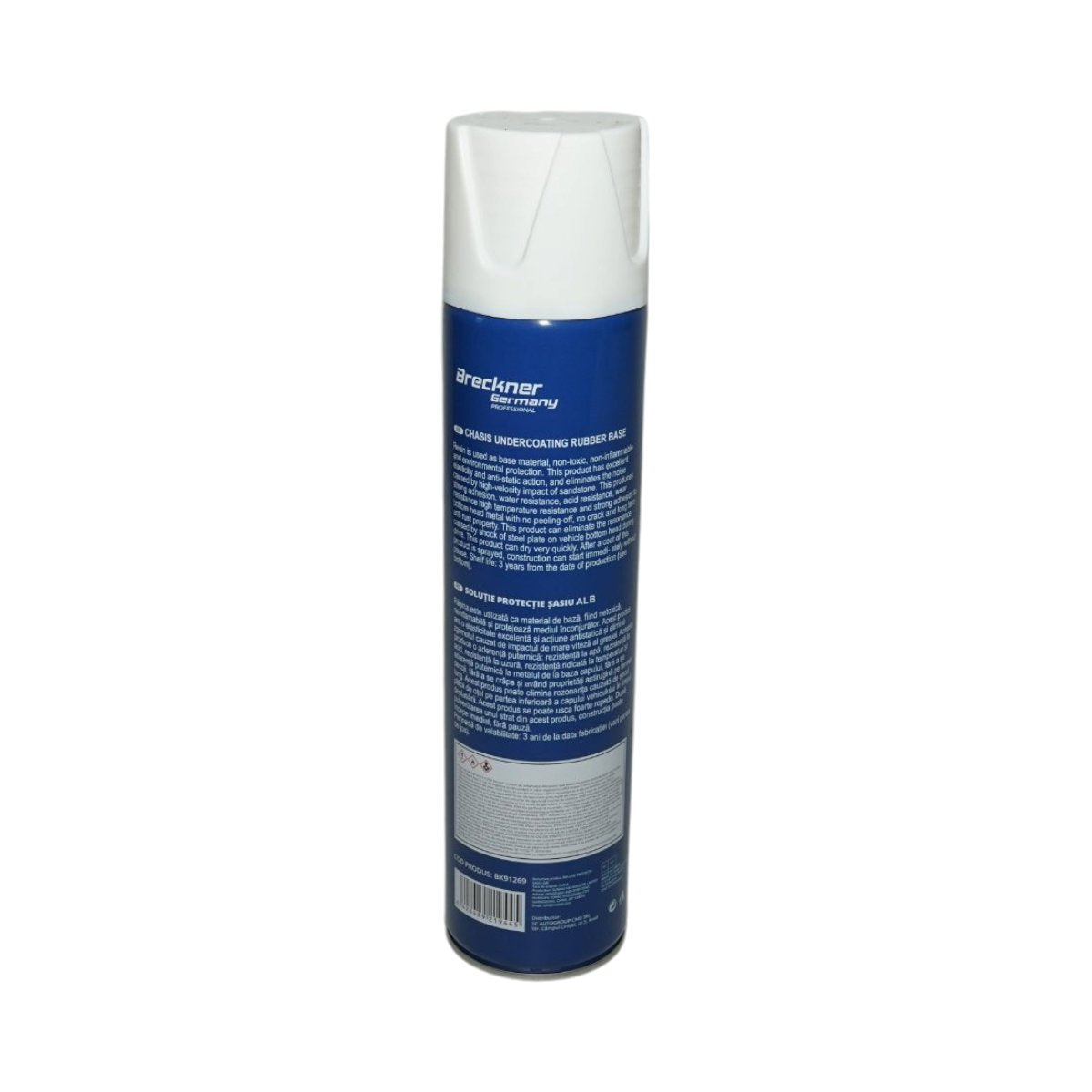 Antikorróziós alvázvédő spray gumírozott fehér 650ml Breckner Germany