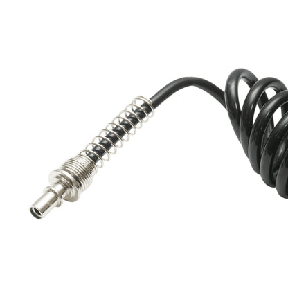 Sűrített levegős fúvóka 120 mm-es fúvókával, 5 m spiráltömlővel és 1/4"-os gyorscsatlakozóval.