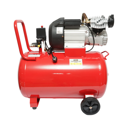 100L légkompresszor, 2 hengeres V motor 2,2KW/2CP, maximális nyomás 8 bar, szívólevegő térfogat 370 L/min THOR