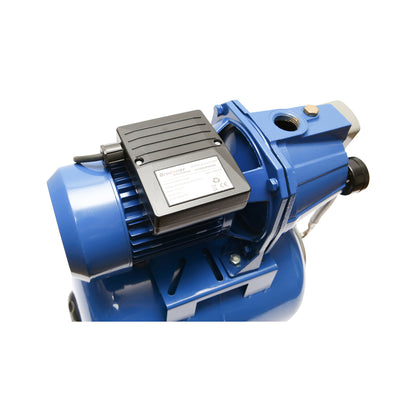 Víznyomásfokozó, hidrofor, 550W 220V, áramlás 45L/min, H50m, tartály 24L, sebesség 2860 r/min AUTOJET80S Breckner Germany