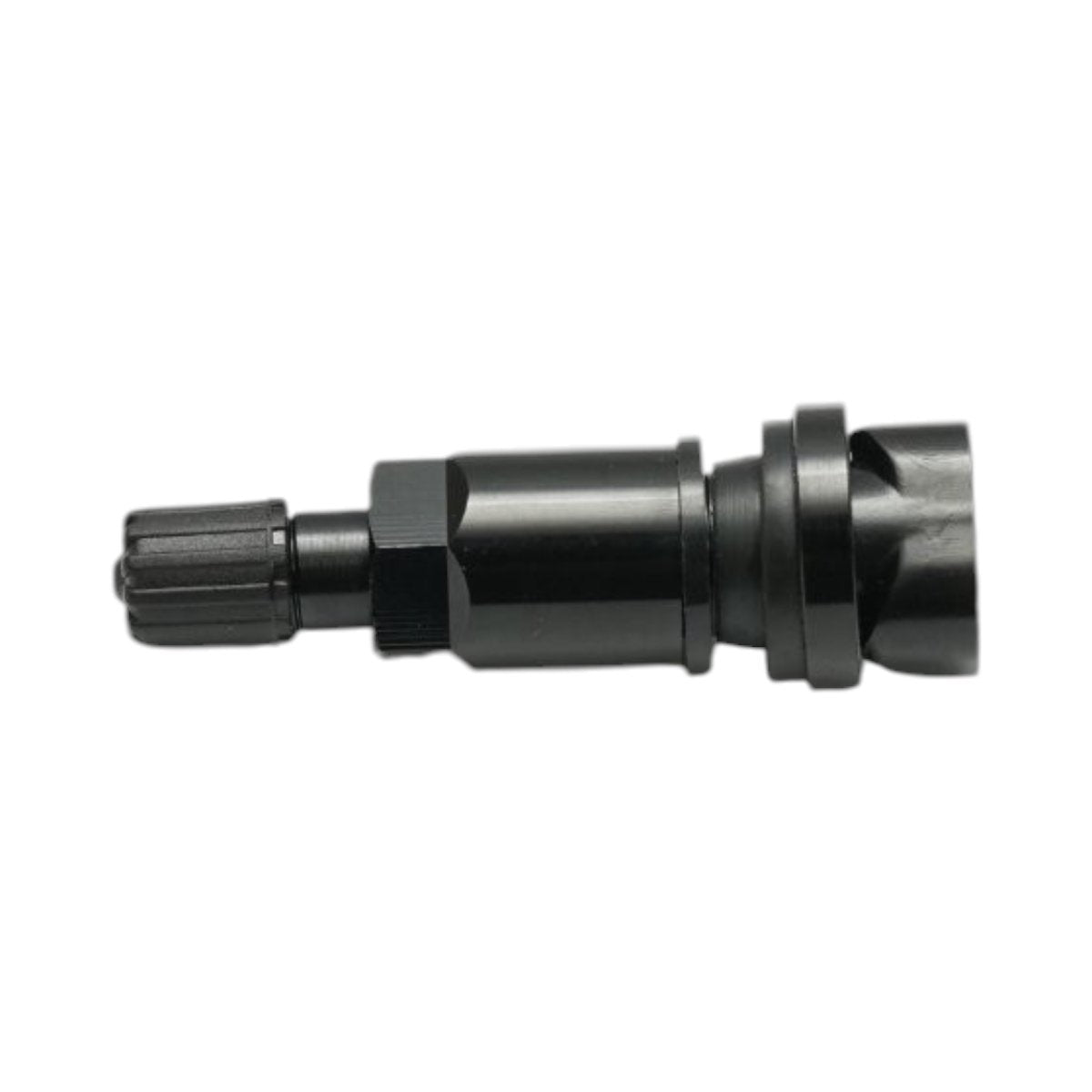 Fekete tubeless kerékszelep 54mm TPMS-01 szenzor kompatibilis