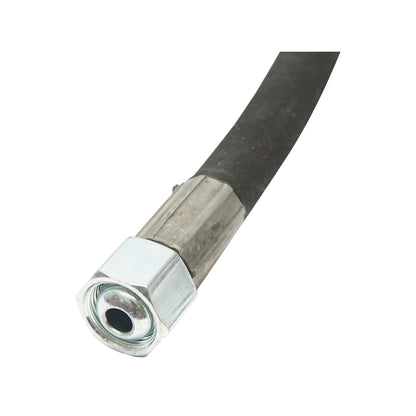 Nyomótömlő DN10 krimpelt páncéllal 1500mm M20x1,5 90 fok, M20x1,5 Breckner Germany