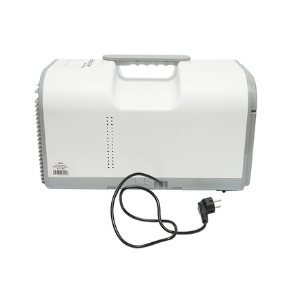 Hordozható légkondicionáló 4100 BTU, 420W, 220V párátlanító funkcióval, szellőztetéssel, távirányítóval, alvó üzemmóddal, szerelési készlet tartozék Breckner Germany