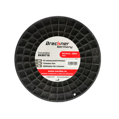 Fűkasza damil, csillag 3 mm x 285 m Breckner Germany