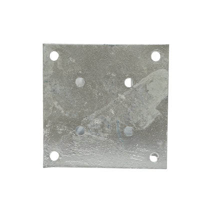 Négyszögletes oszlop tartó 71x71x150mm, horganyzott acélból