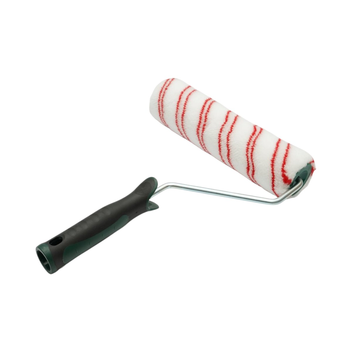 Poliészter festőhenger 25cm, 70mm-es hengerátmérő, 18mm-es drót, ergonomikus soft-grip 2k fogantyú Breckner Germany