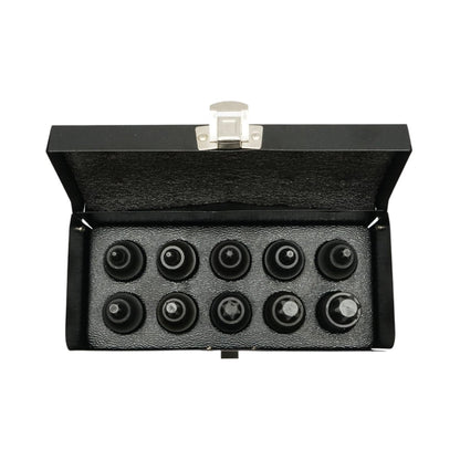 Breckner Germany 10 részes ütvecsavarozó bitkészlet Torx bitekkel, T20–T70, 1/2”, Cr-Mo