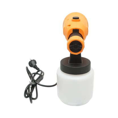 Elektromos festékpisztoly 550W, 220V, 800 ml/min teljesítmény, 800ml alsó tartály, 3 fúvóka tartozék