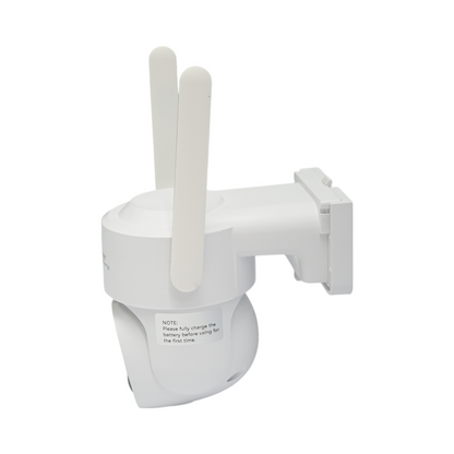 3MP kétlencsés megfigyelő kamera, 4G, WIFI 2,4 GHz, napelemmel, 9000 mAh akkumulátorral, PTZ vezérlés, emberi PIR érzékelés, éjjellátó és Ubox alkalmazás.