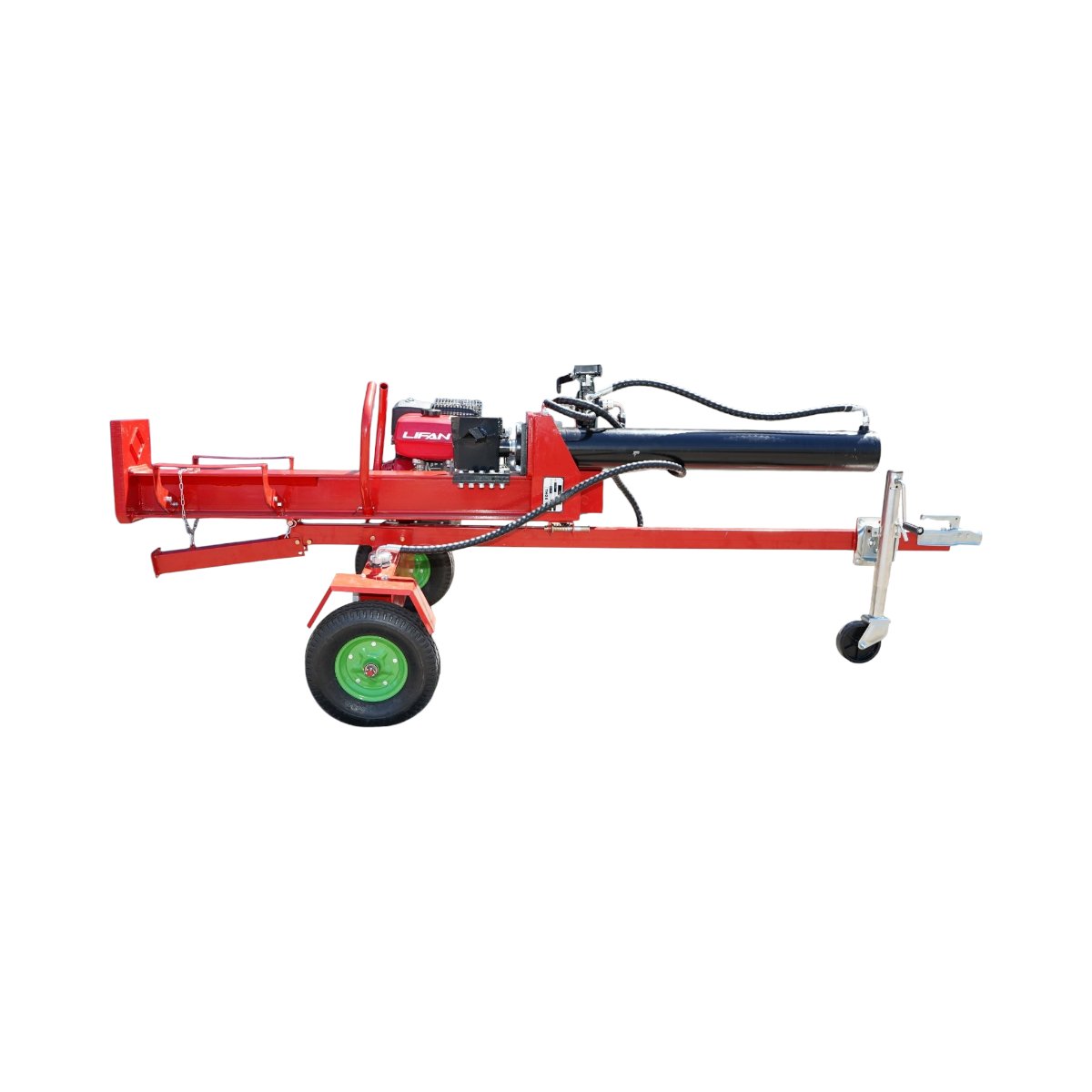 Hasítógép függőleges/vízszintes 37T, benzinmotor 15LE, rönk hossz 1050mm, hidraulikus szivattyú 16GPM THOR