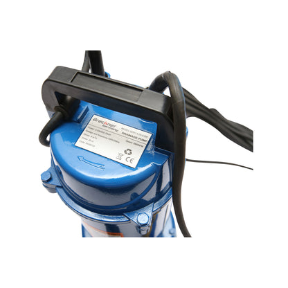Szennyvízszivattyú, merülő vízelvezető úszóval 550W, 133L/min, 20m mélység, 220V, QDX1.5-25-0.55F Breckner Germany
