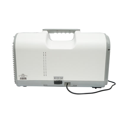 Hordozható légkondicionáló 4777 BTU, 600W, 12V-24V-220V, párátlanító funkcióval, szellőztetéssel, távirányítóval, alvó üzemmóddal, szerelőkészlet tartozék Breckner Germany