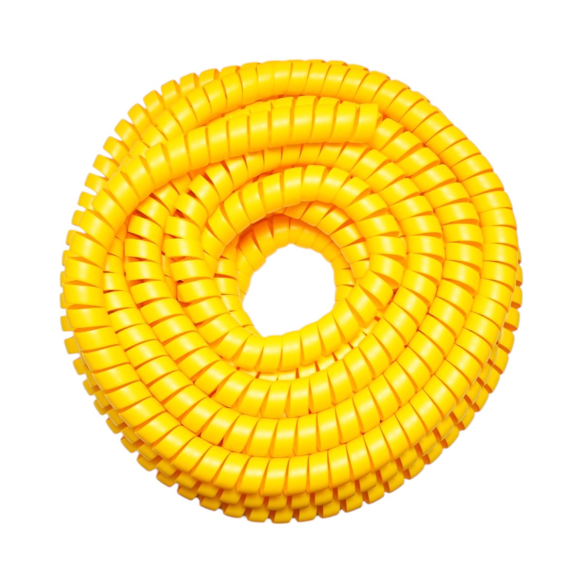 Hidraulikatömlő-védő spirál 50×56 mm, 20 m, sárga – Breckner Germany