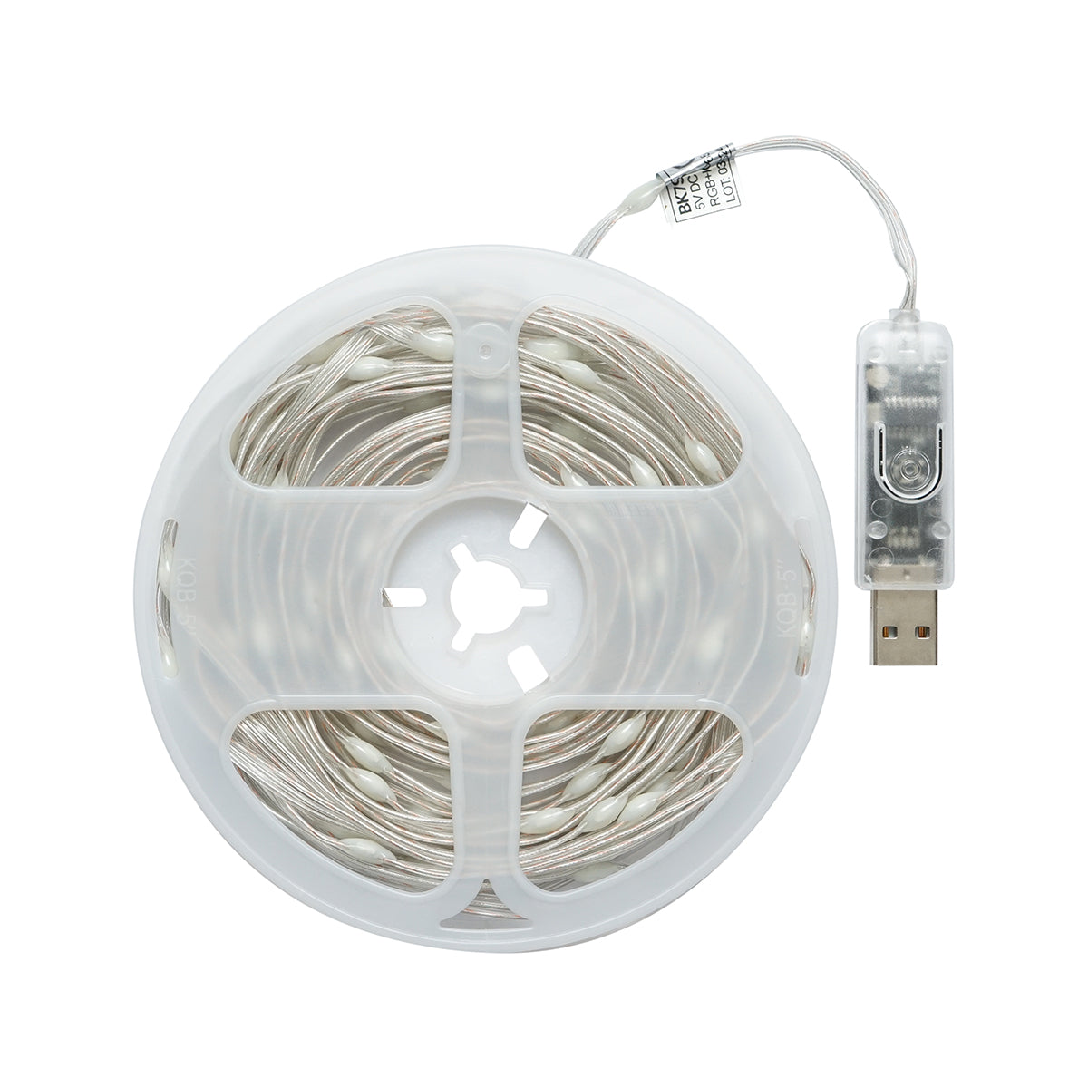 Dekoratív intelligens LED szalagfény 2W/m 5V távirányítóval, zenei vezérléssel, bluetooth, USB alkalmazással, 10m RGB+IC IP68 Breckner Germany