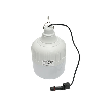 LED lámpa 50W, 6500K, 3W polikristályos napelemmel és IP20 távirányítóval Breckner Germany