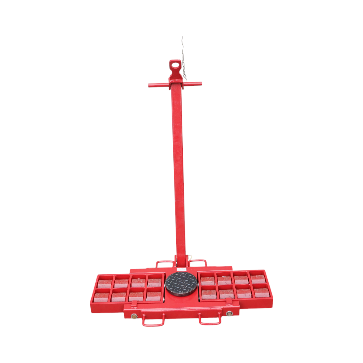 15 tonnás, nagy teherbírású, görgős, kormányozható guruló emelő