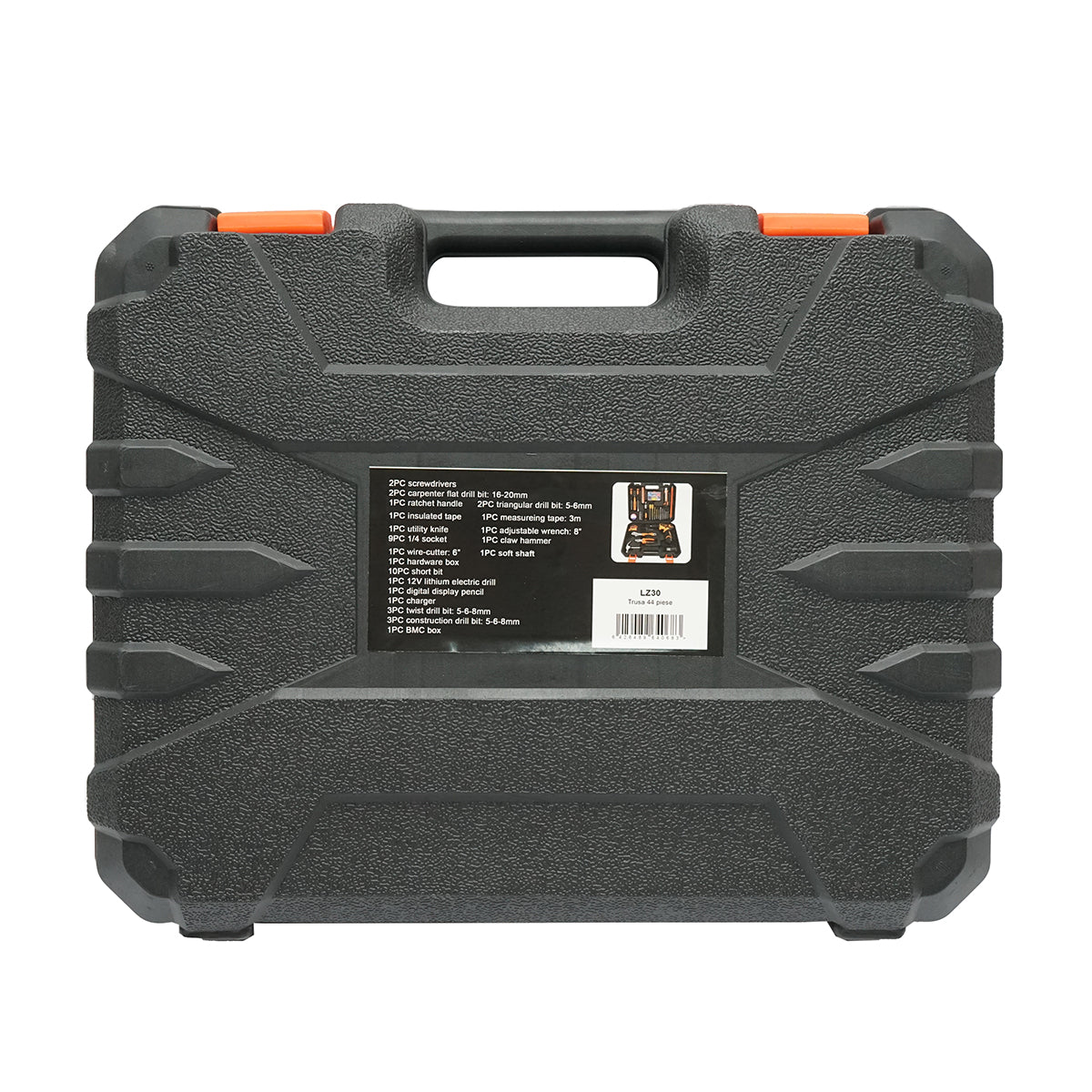 12V 1500mAh 1500mAh csavarhúzó készlet szerszámokkal 44 darab