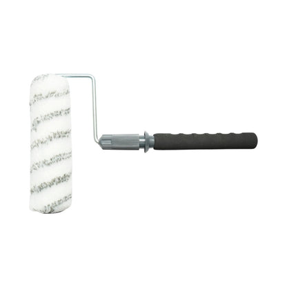 Szitanyomó készlet poliészter 25cm, teleszkópos nyél 40-80cm, műanyag rács Breckner Germany