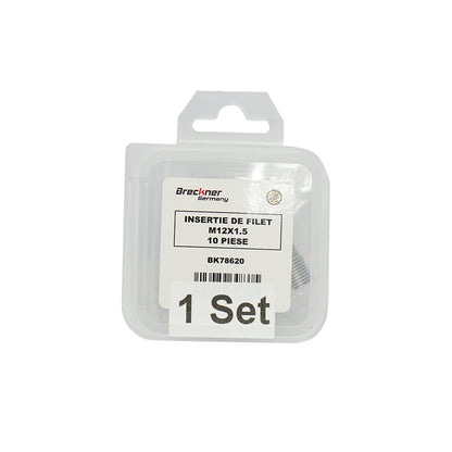 Spirálbetét menetjavításhoz M12x1,5mm 10 db Breckner Germany