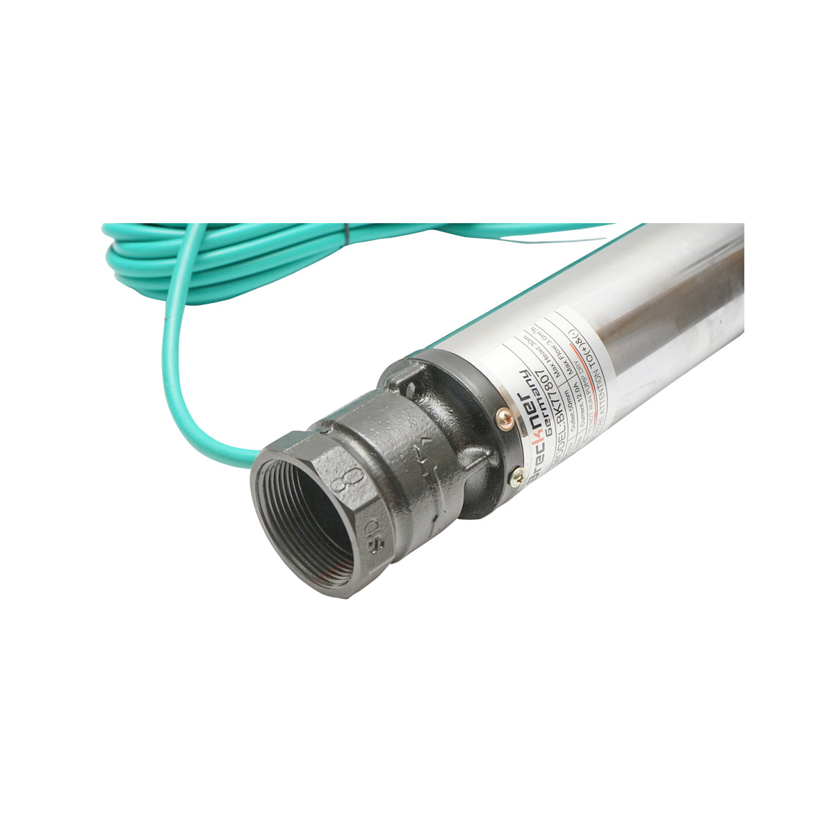 Merülő vízszivattyú 300W, 36V, 3m3/h, 80mm, napelemhez Breckner Germany