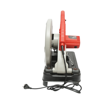 Professzionális fémvágó gép 1800W, 220V, tárcsa 355mm, vágási szög 0-45°