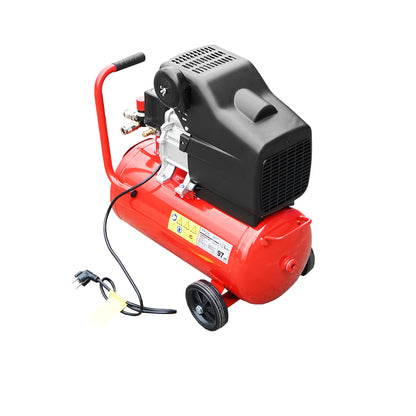 Kompresszor 24L légkompresszor teljesítmény 1.5kW/2CP maximális nyomás 8 Bar, szívólevegő térfogat 184L Breckner Germany
