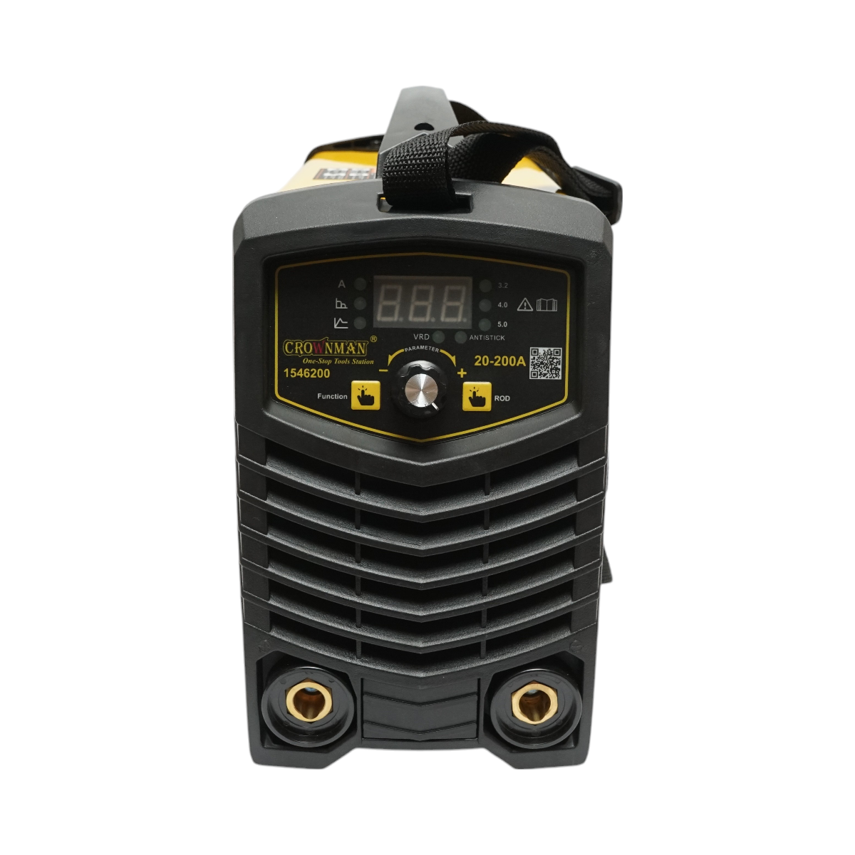 Crownman inverteres hegesztő 20-200A, 220V MMA, 1.6-5mm elektróda Crownman