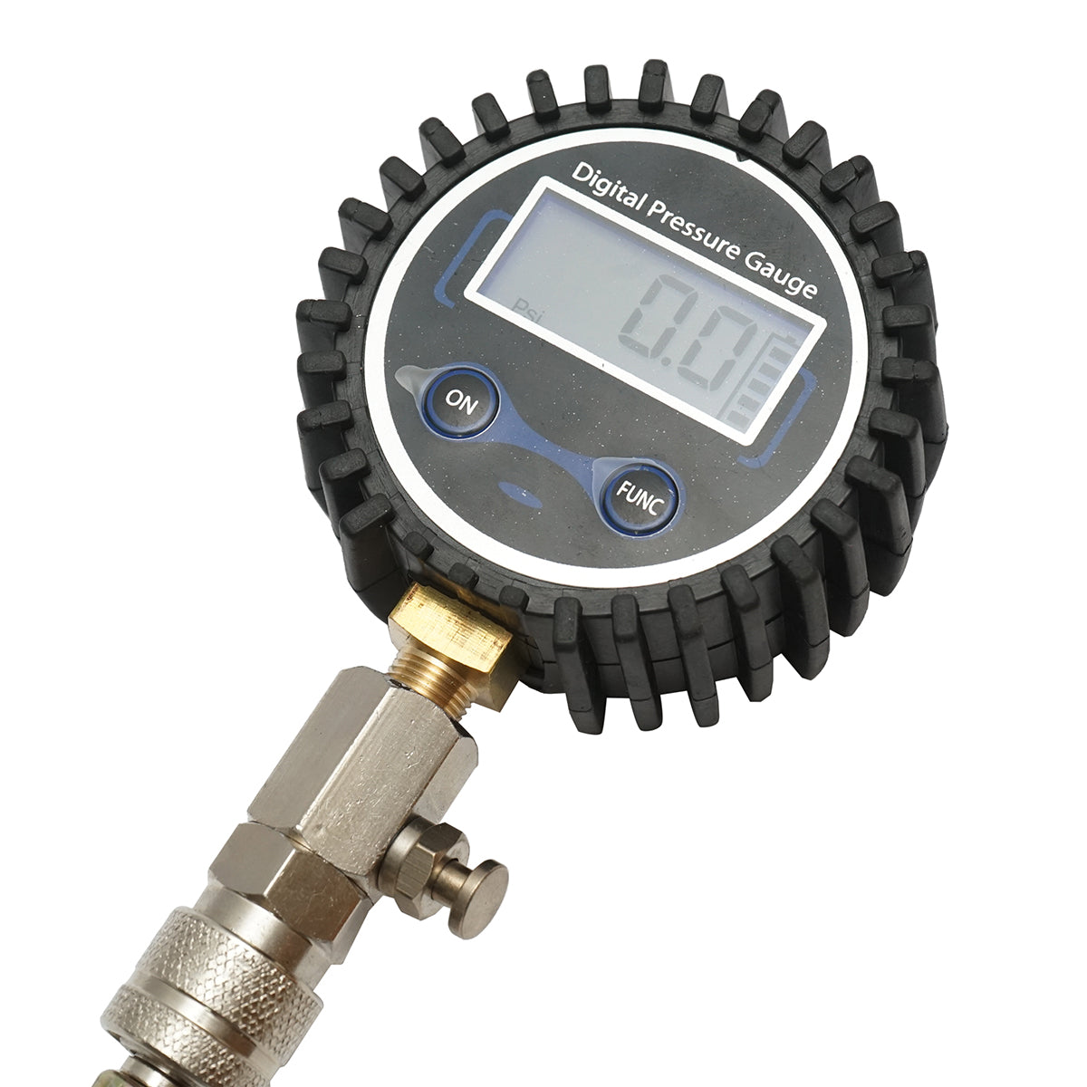 Benzinmotor kompressziómérő készlet digitális műszerrel 0-20 bar Breckner Germany