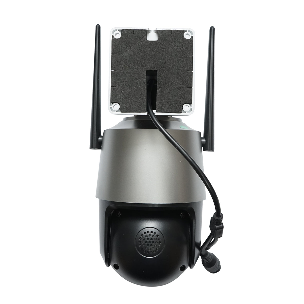 Felügyeleti kamera 3 lencse, 2 lencse 9 MP, P2P WIFI 2.4GHz, PTZ mozgásérzékelővel, szirénával, emberérzékeléssel és iCSee alkalmazással.